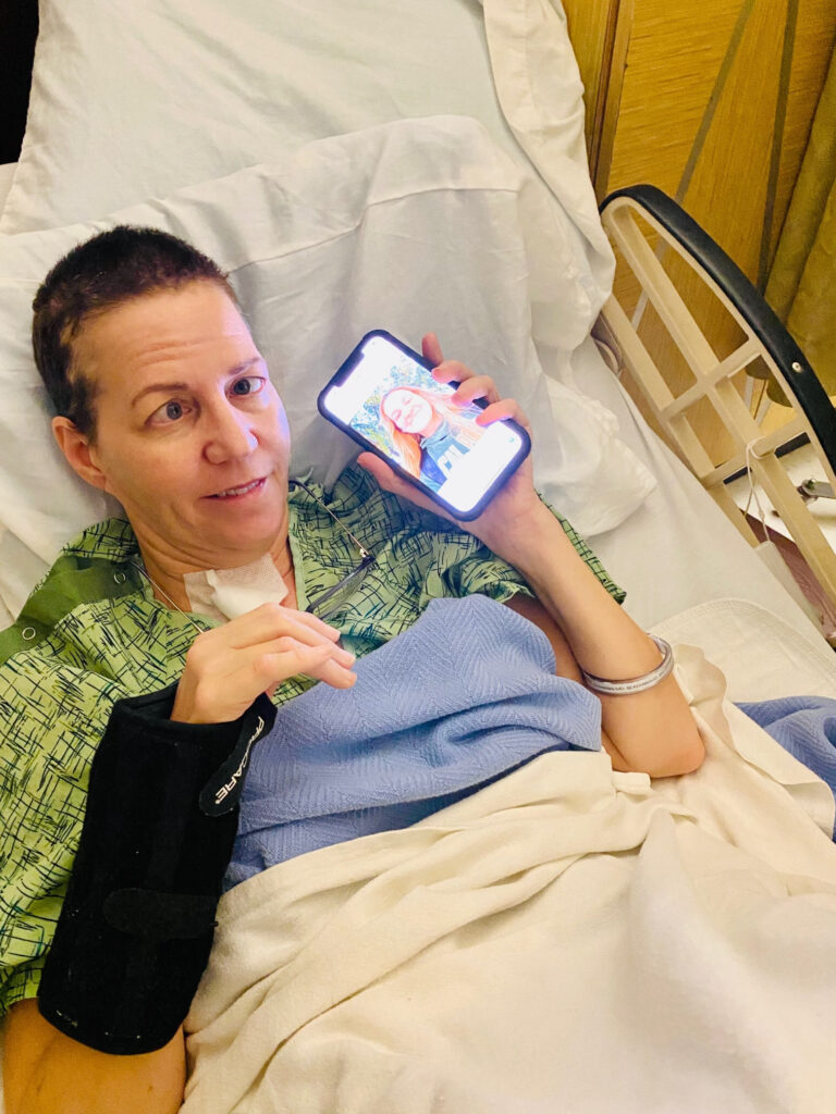 Tracheostomy tube removed